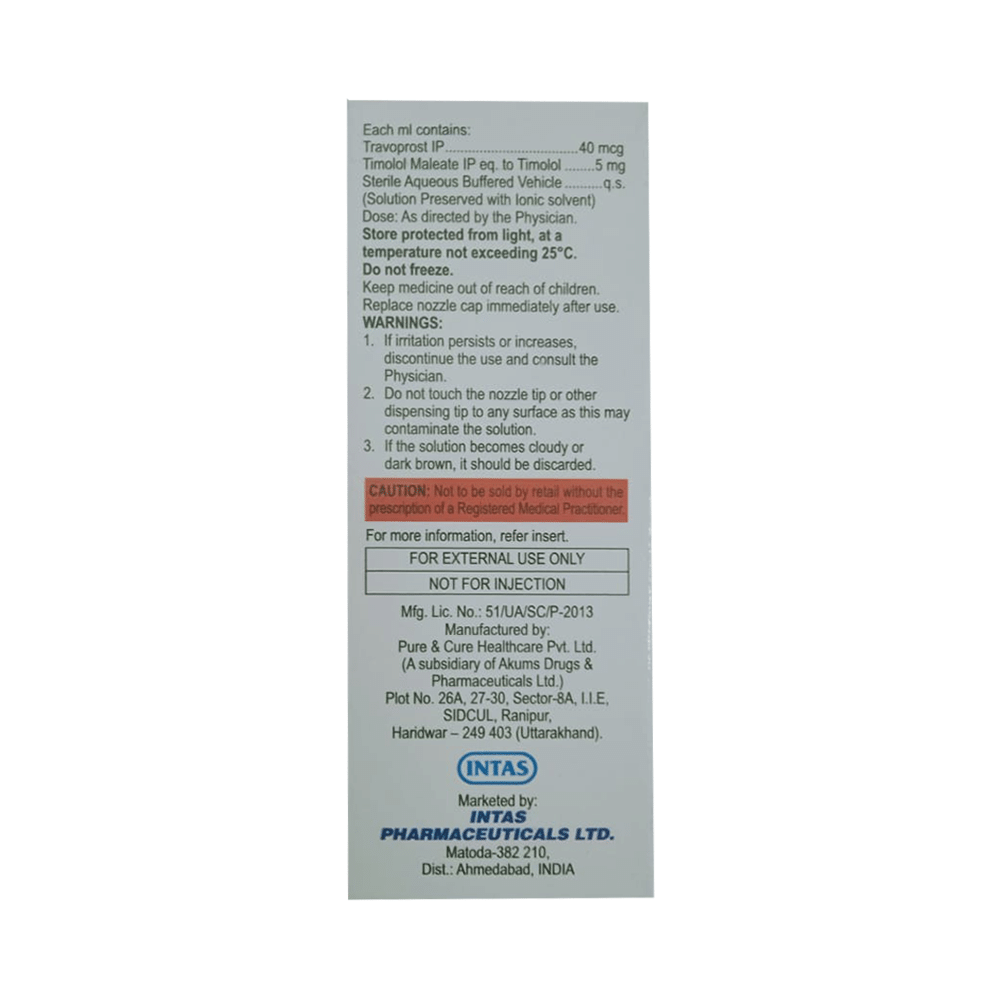 Travotas T BKC Free Eye Drop - Image 3