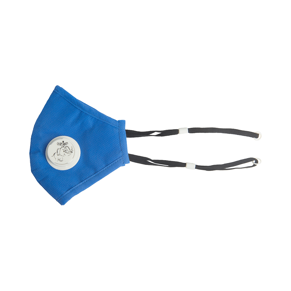 Advind Healthcare Smog Guard N95 Kids Mask with One Valve XS 3-5 Years Blue - Image 2