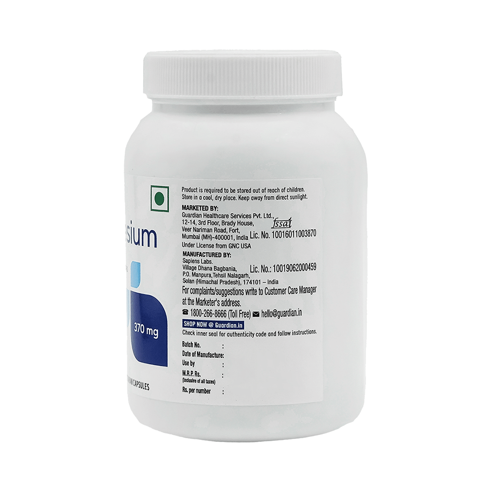 GNC Magnesium Vegetarian Capsule - Image 3