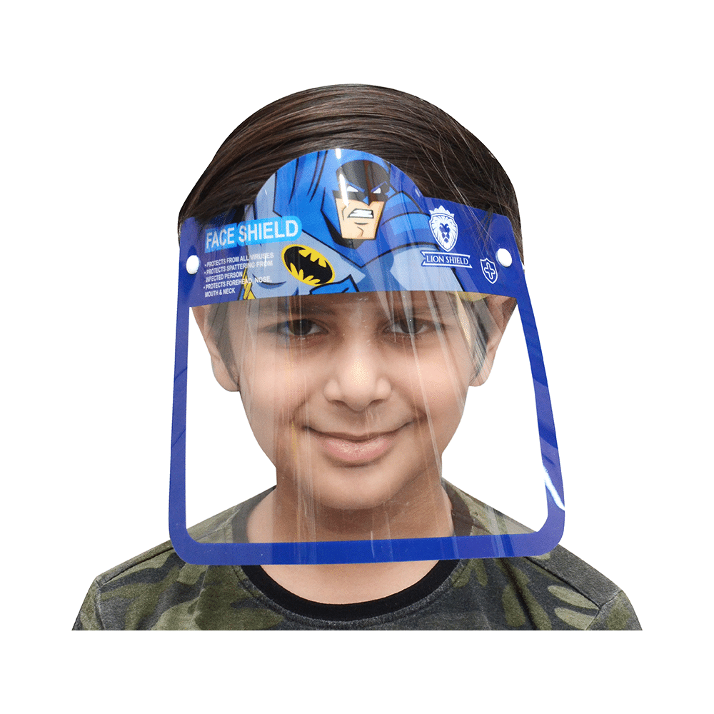 Lion Shield Batman Face Shield for Children