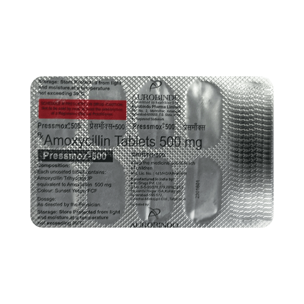 Pressmox 500mg Tablet