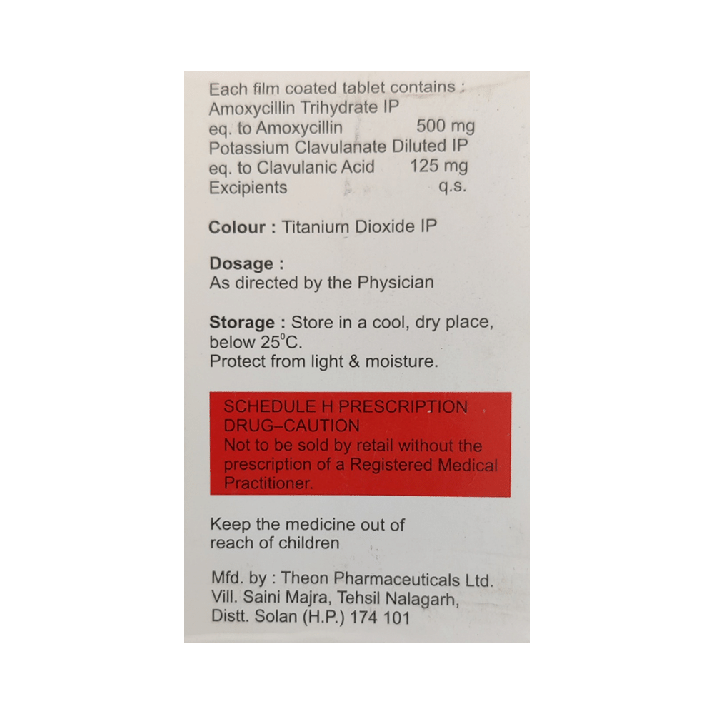 Maziclav 625 Tablet - Image 2