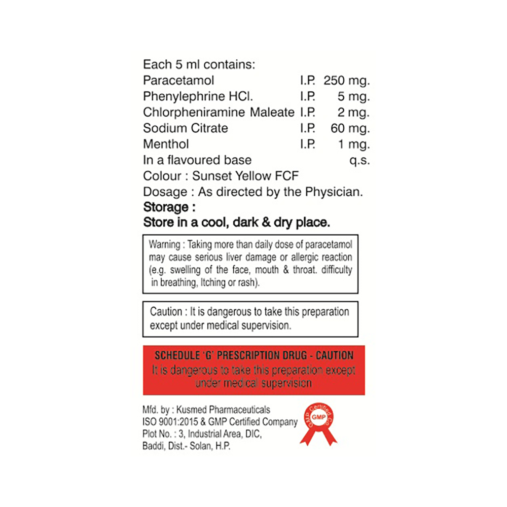 Radkuf DS Oral Suspension Orange - Image 2