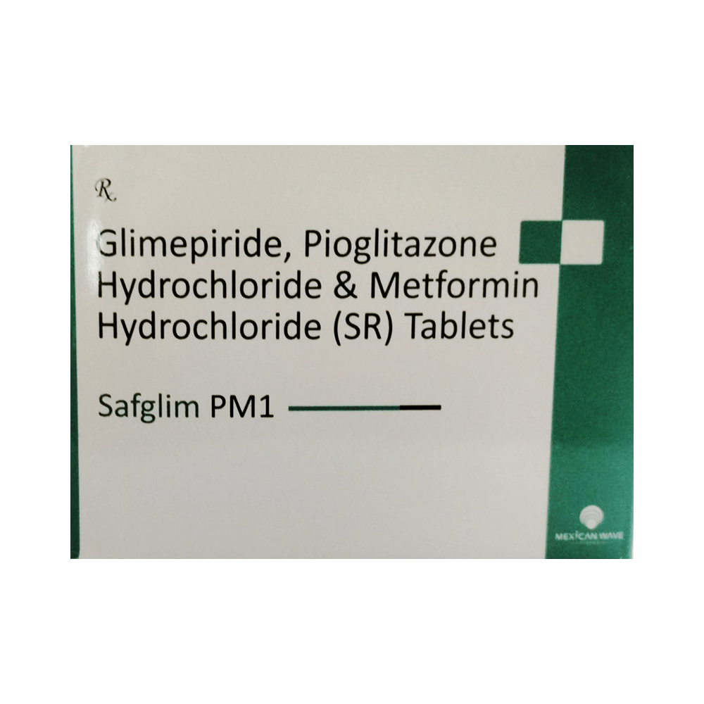 Safglim PM 1 Tablet SR