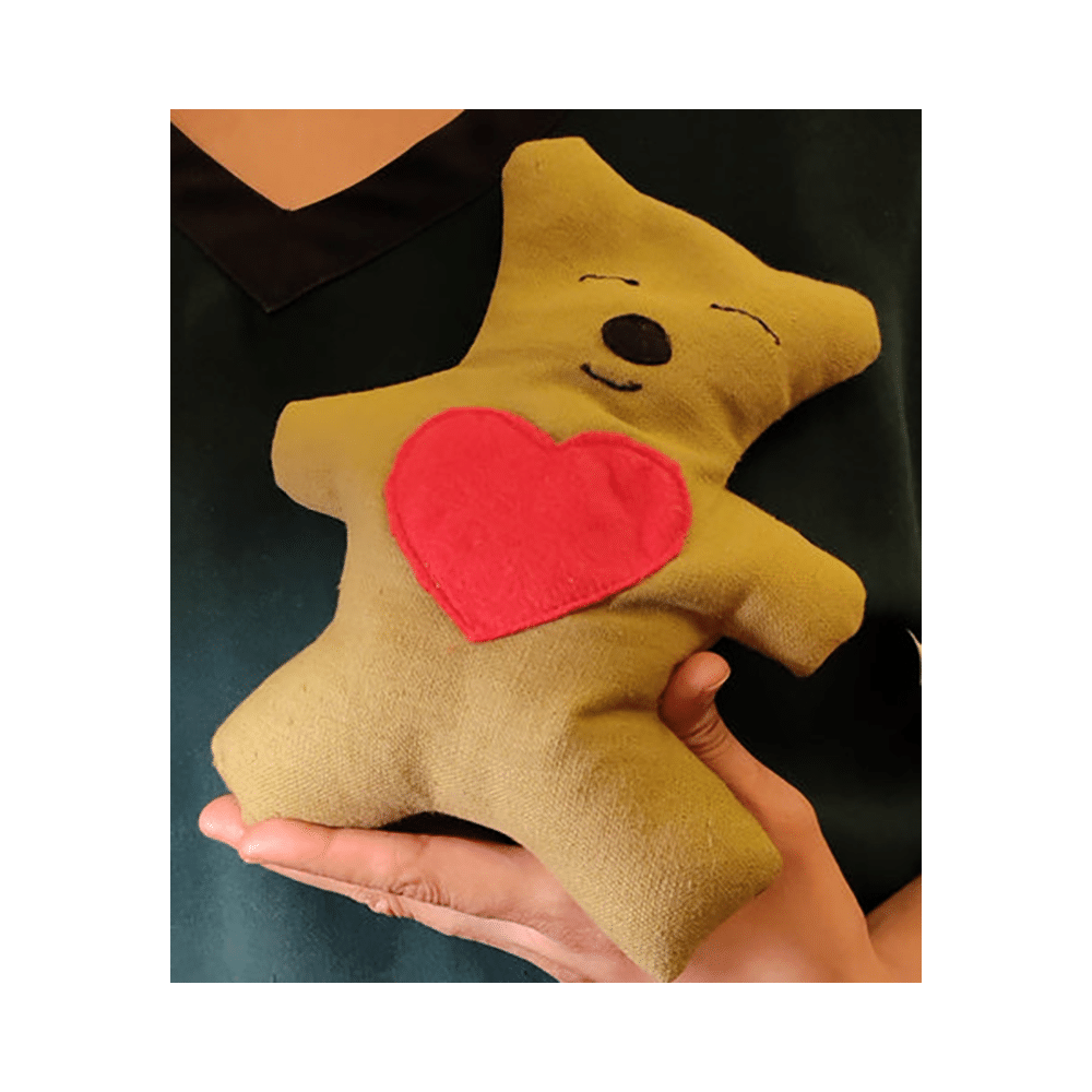 Aksobha Kids Teddy Bear Pain Relief Herbal Hot & Cold Therapy Pack - Image 2