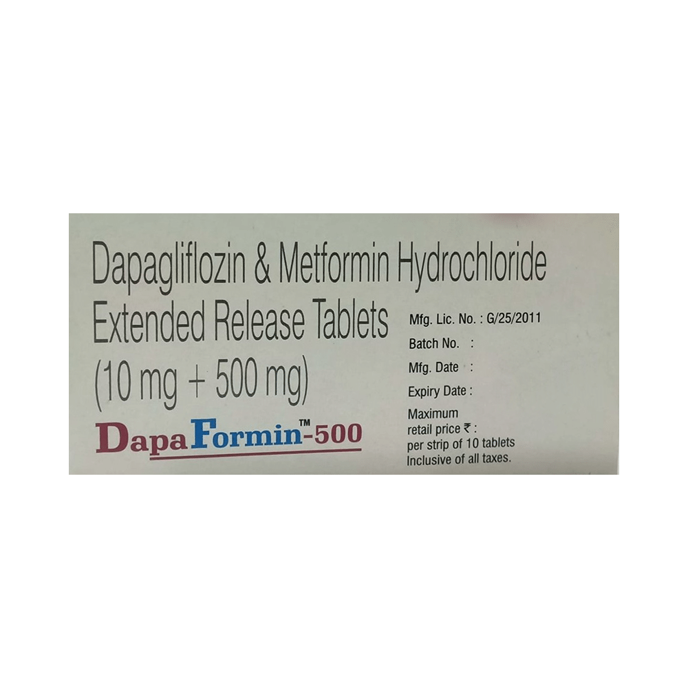 Dapaformin 500 Tablet - Image 3