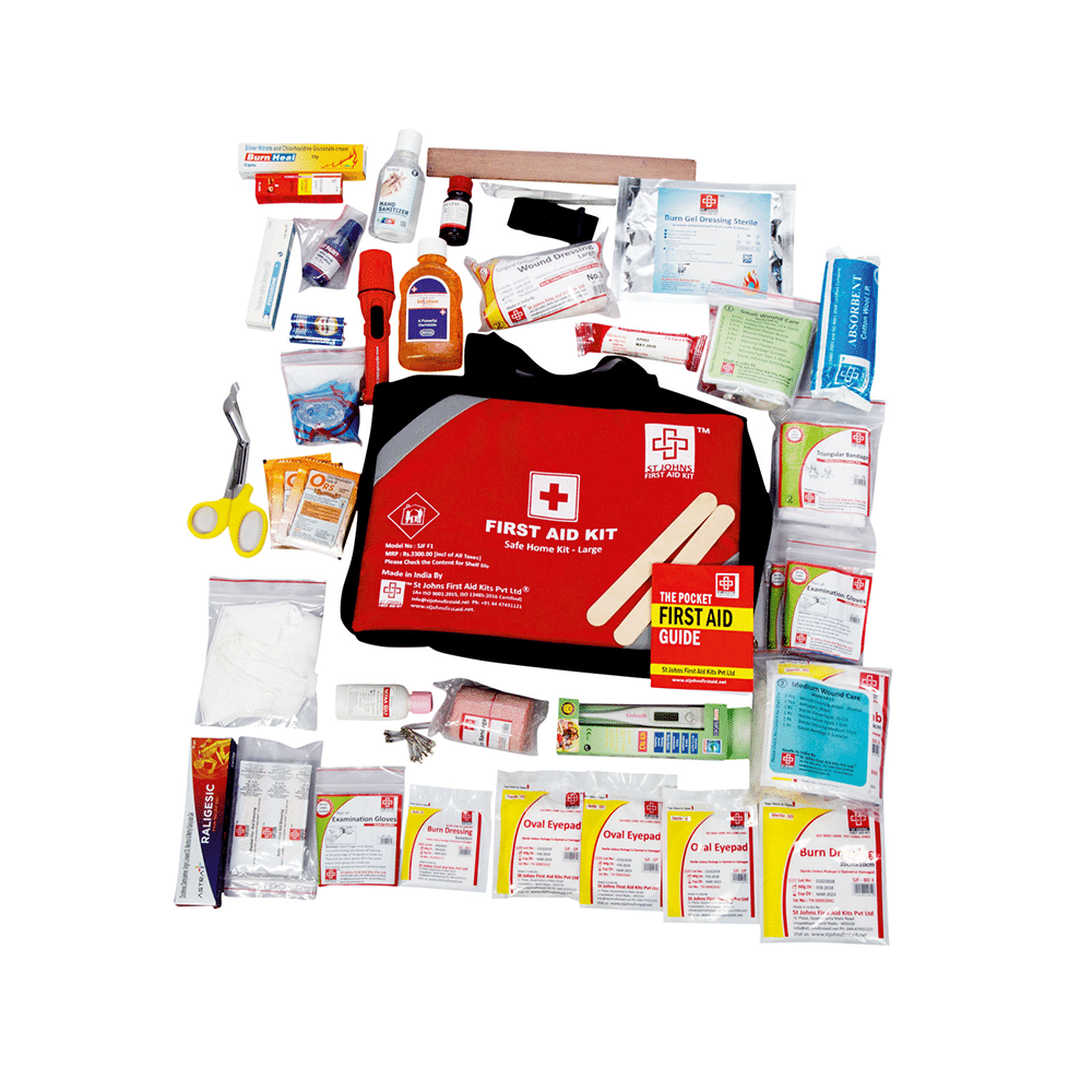 St Johns SJF F1 Safe Home First Aid Kit Large - Image 3