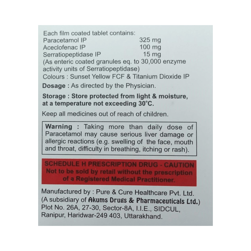 Aceclan SP Tablet - Image 1