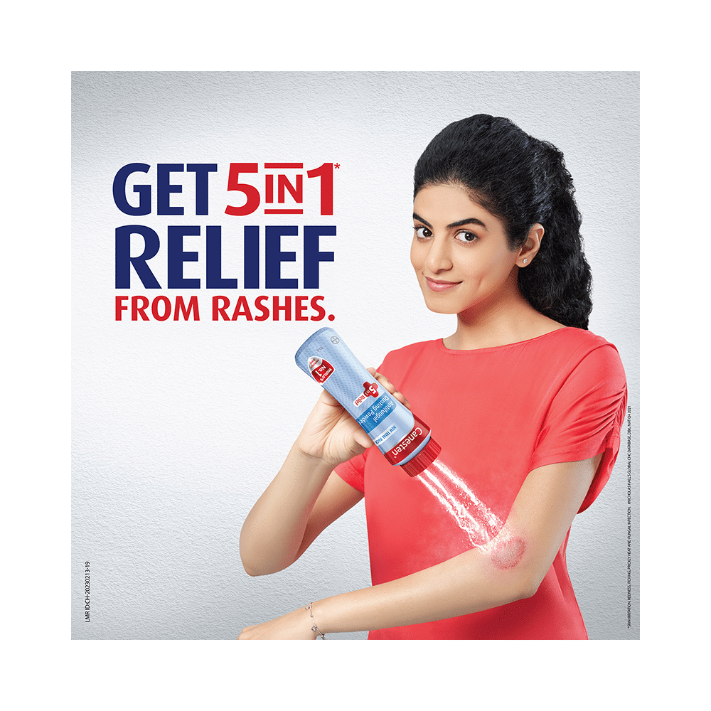 Canesten Antifungal Dusting Powder | For Skin Irritation, Redness, Itching, Prickly Heat & Fungal Infection - Image 3