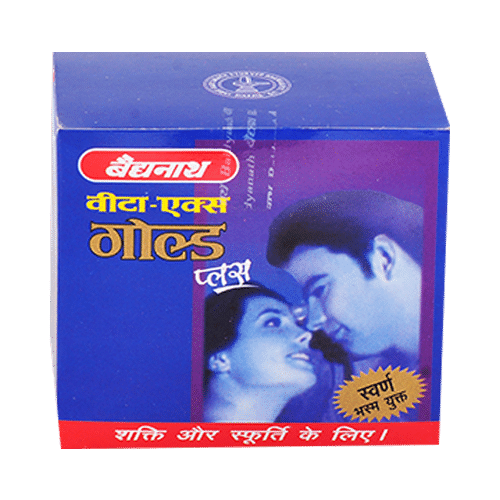 Baidyanath Vita-Ex Gold Plus Capsule | For Strength & Stamina