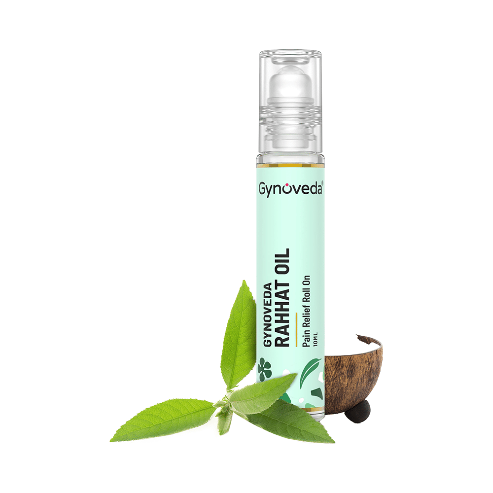 Gynoveda Rahhat Oil Pain Relief Roll On (10ml Each)