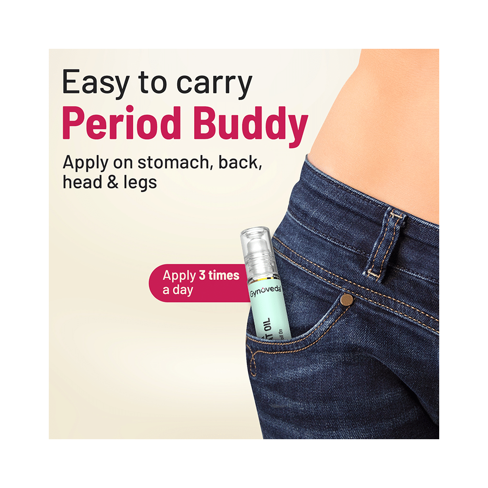 Gynoveda Rahhat Oil Pain Relief Roll On (10ml Each) - Image 5