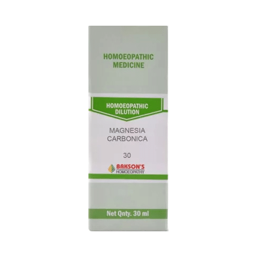 Bakson's Homeopathy Magnesia Carbonica Dilution 30