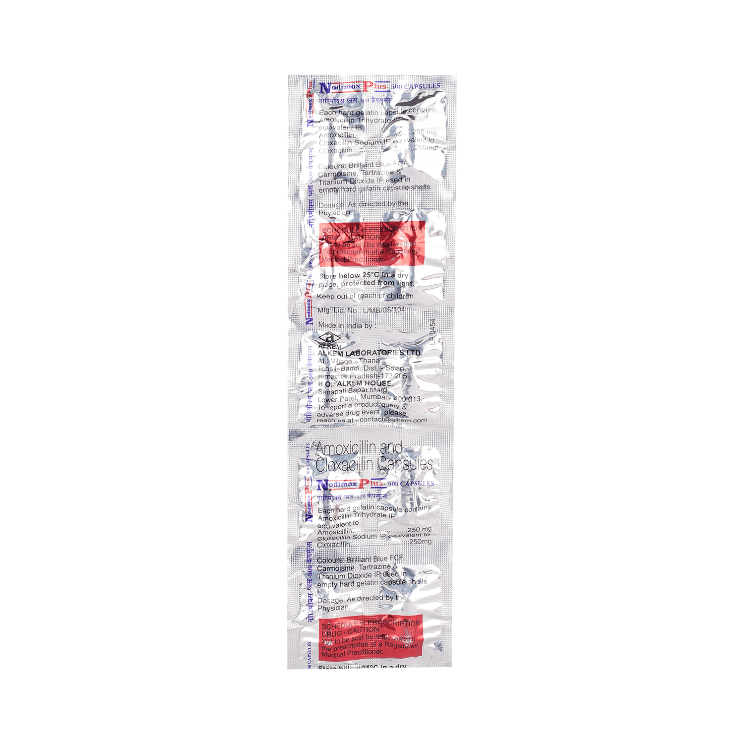 Nodimox Plus 500 Capsule - Image 3