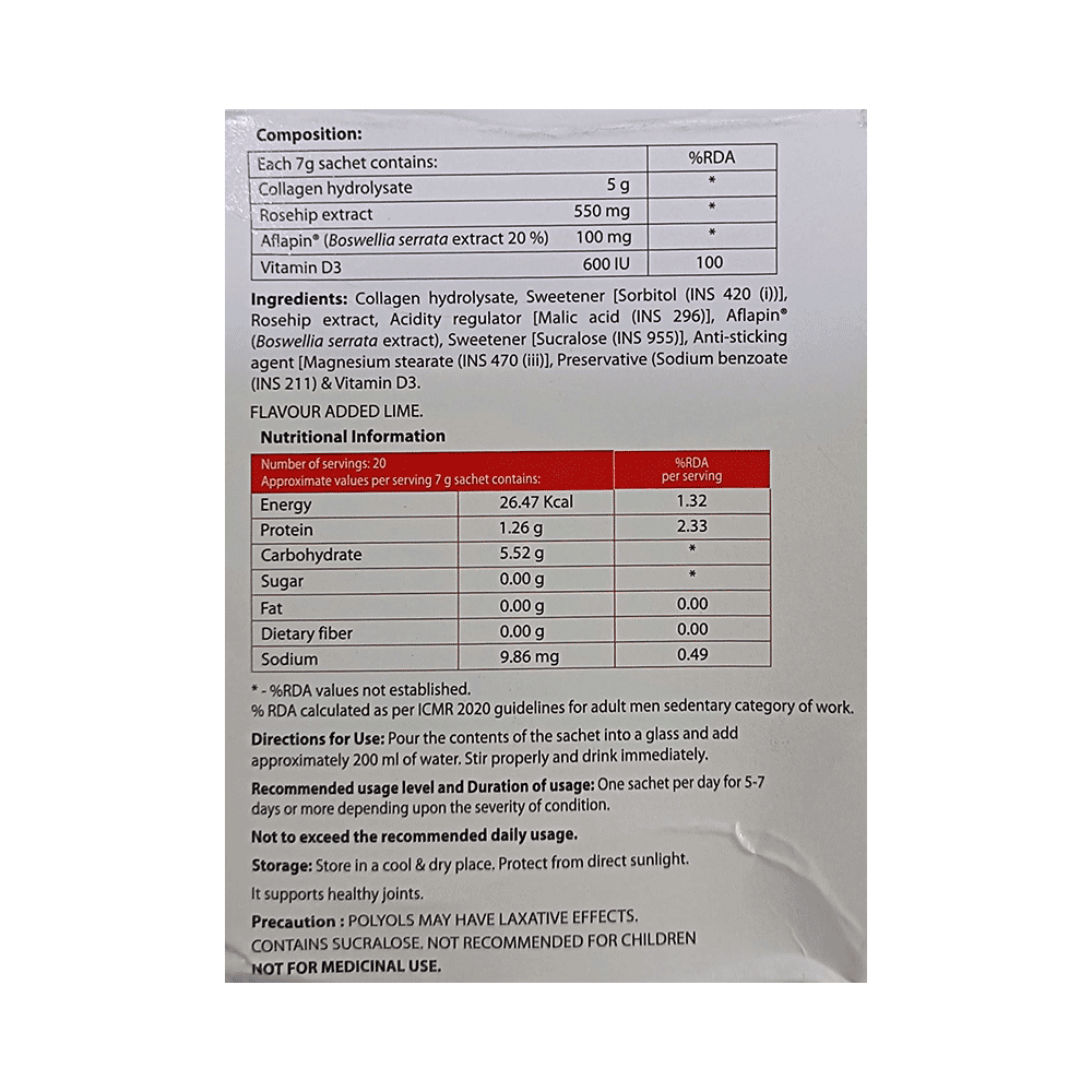 Roseup Powder Lime Sugar Free - Image 2