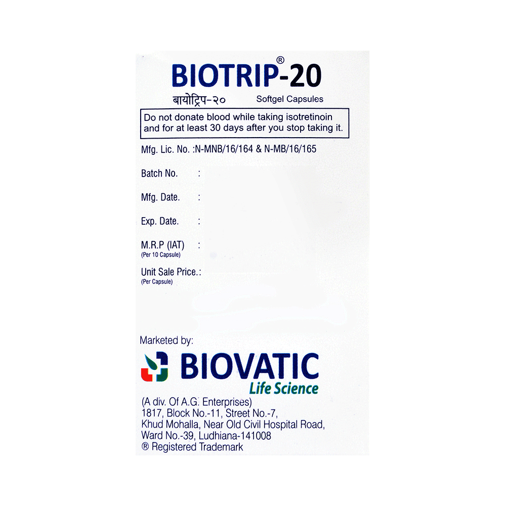 Biotrip 20 Softgel Capsule - Image 3