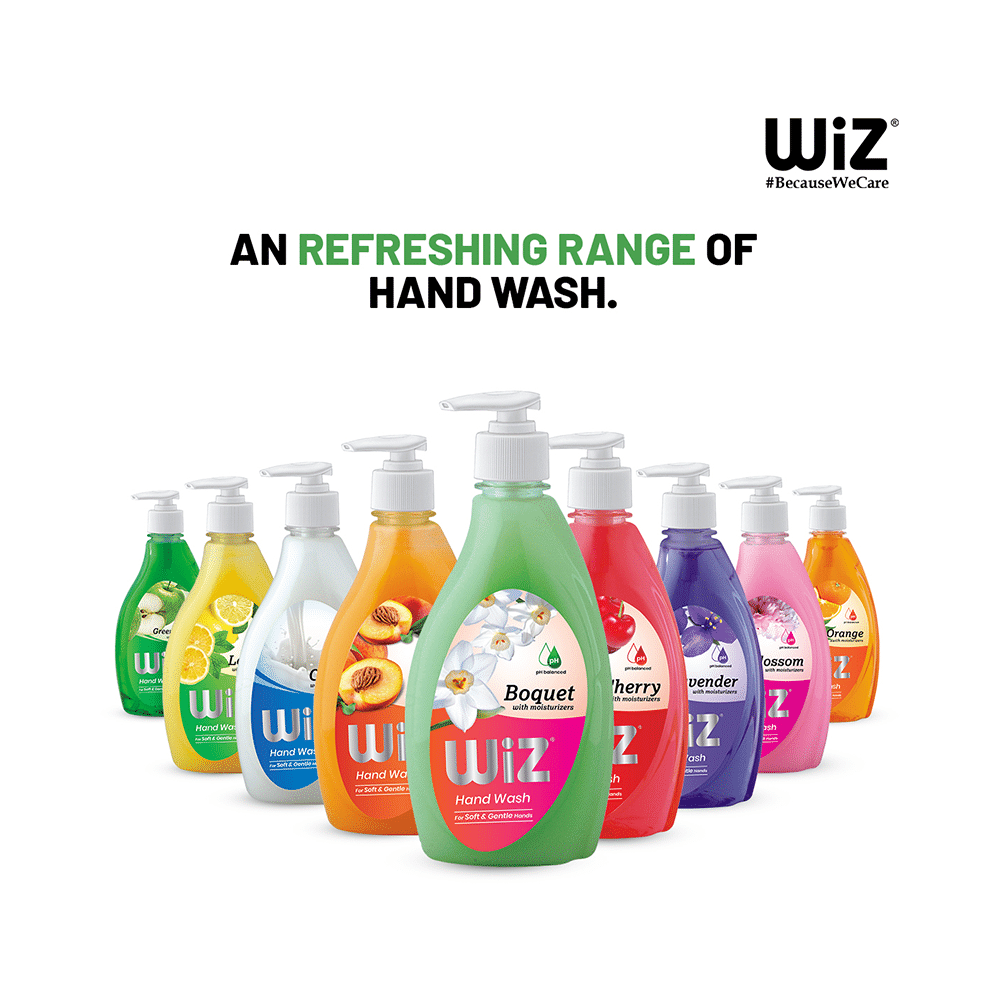 Wiz pH Balanced Hand Wash (450ml Each) Boquet - Image 6