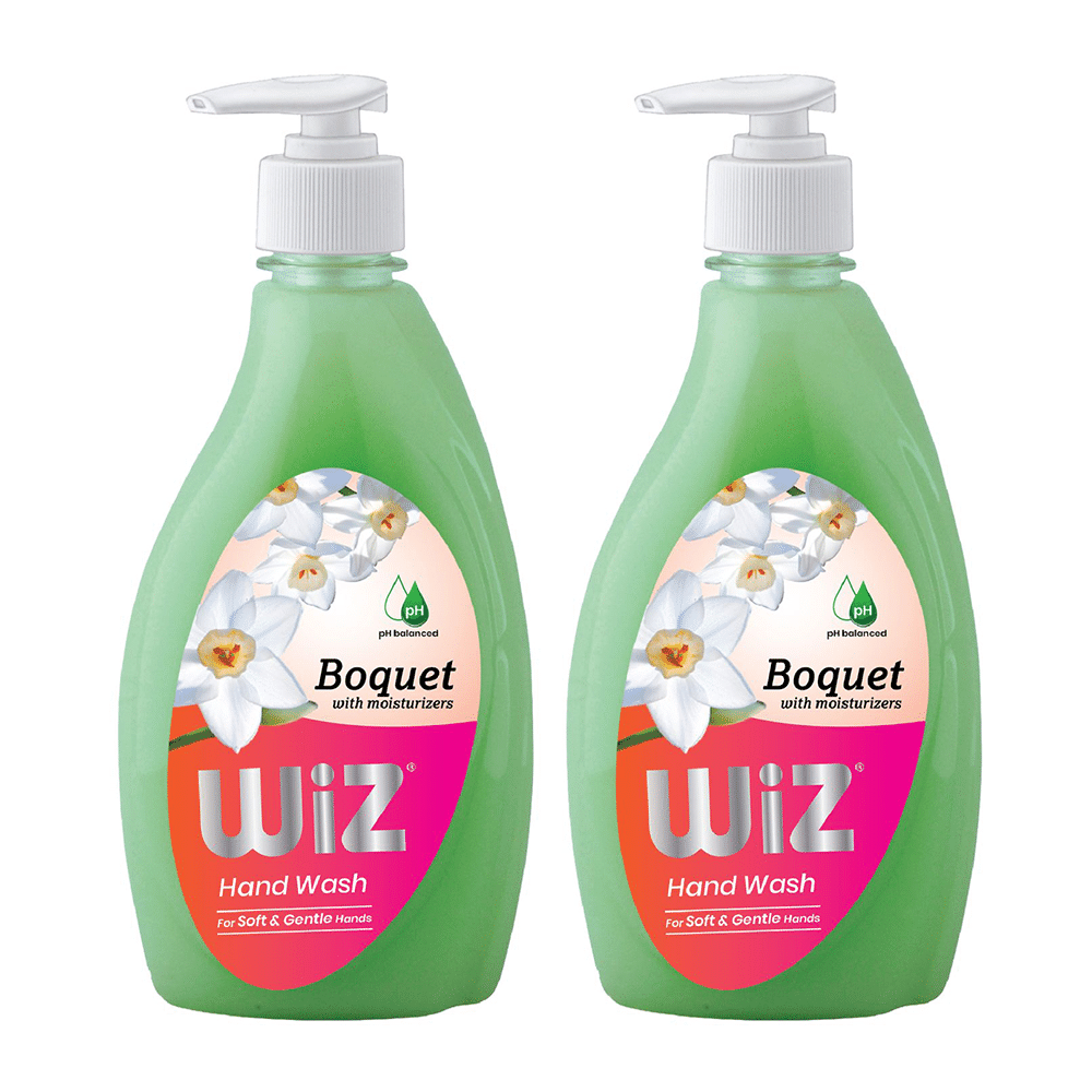 Wiz pH Balanced Hand Wash (450ml Each) Boquet - Image 1