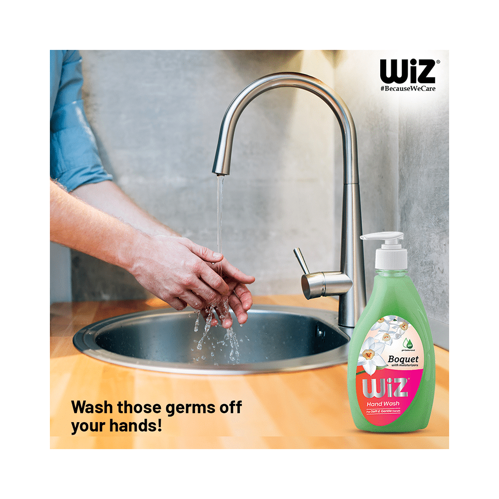 Wiz pH Balanced Hand Wash (450ml Each) Boquet - Image 3