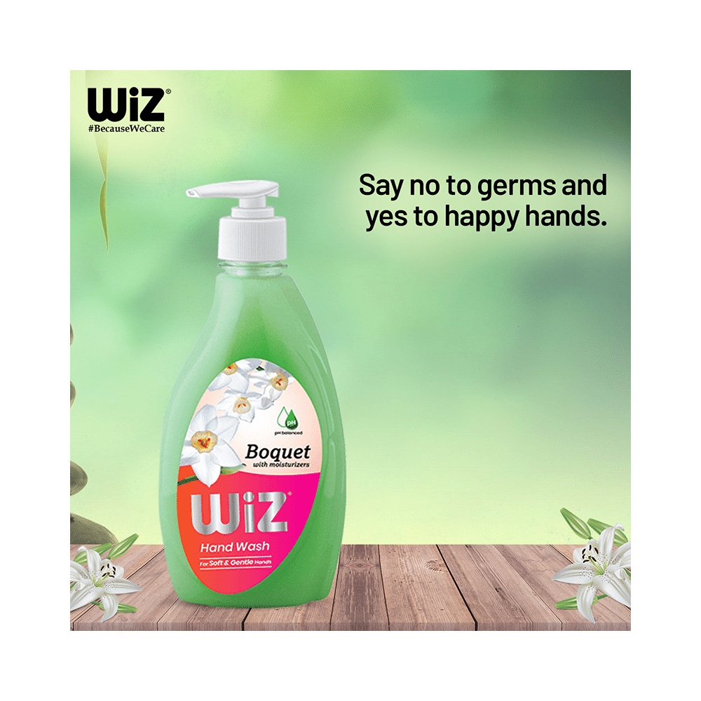 Wiz pH Balanced Hand Wash (450ml Each) Boquet - Image 2