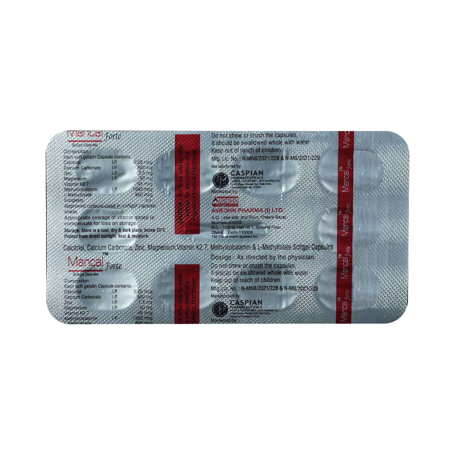 Mancal Forte Softgel Capsule - Image 5