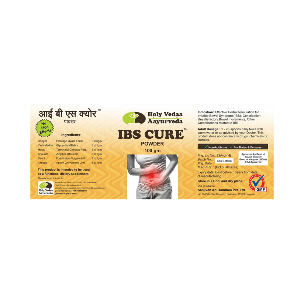 Holy Vedaa Aayurveda IBS Cure Powder - Image 2