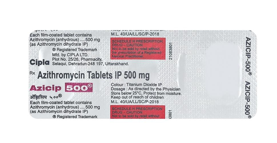 Azicip 500 Tablet - Image 2