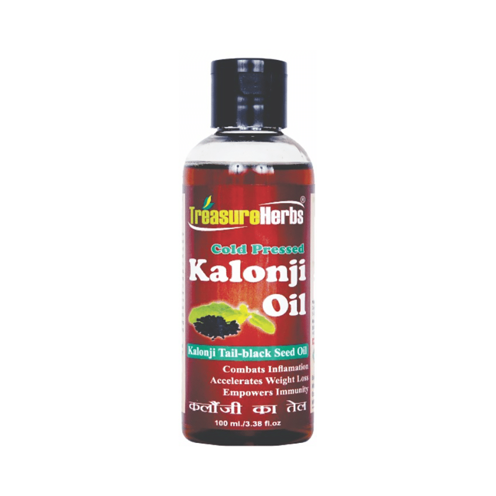 TreasureHerbs Cold Pressed Kalonji Oil - Image 1