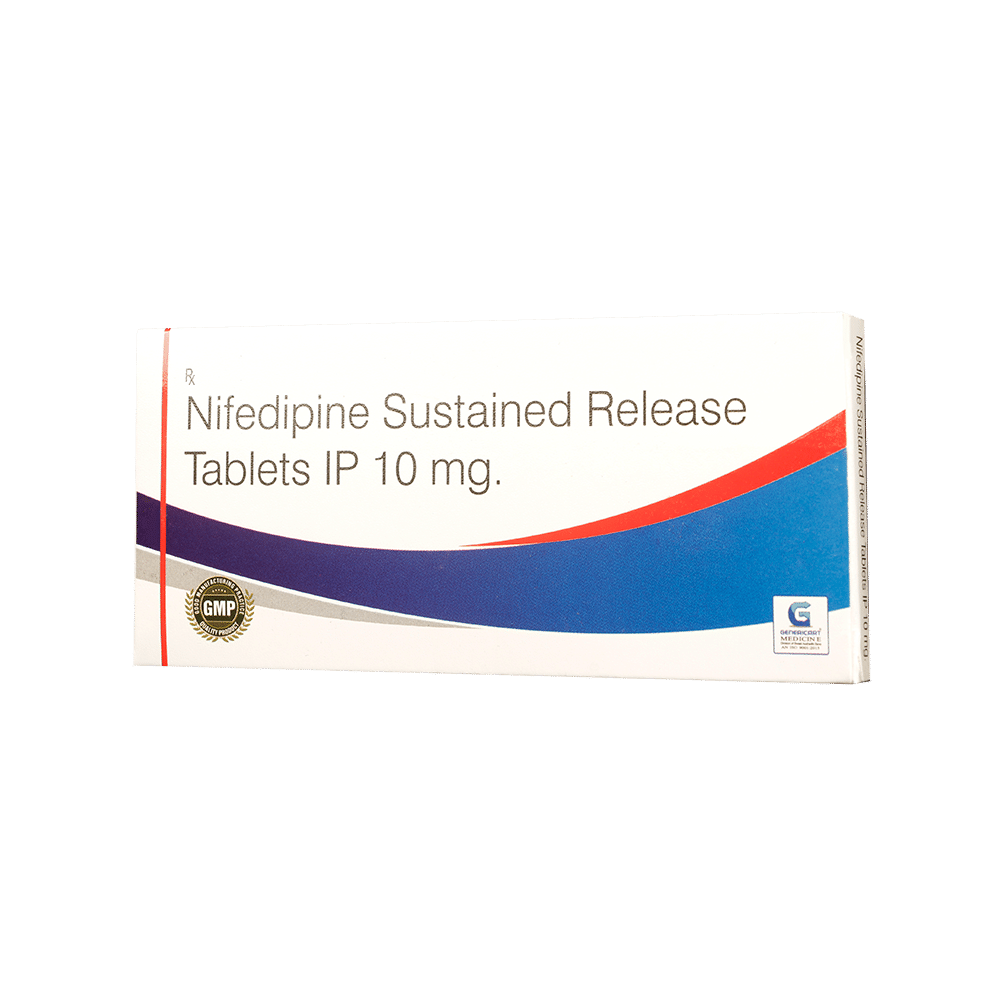 Genericart Nifedipine 10mg Tablet SR - Image 1