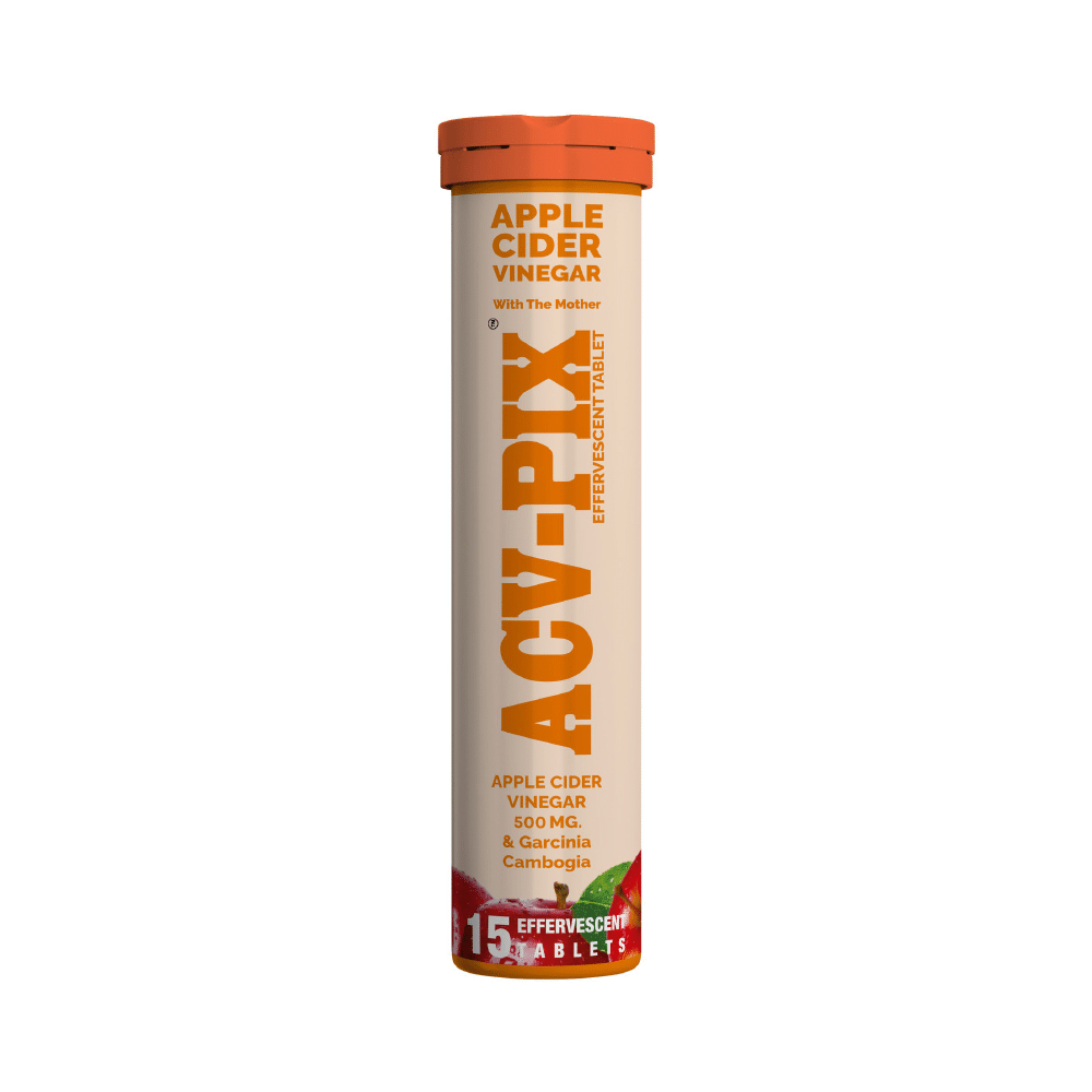 ACV-PIX Apple Cider Vinegar 500mg & Garcinia Cambogia Effervescent Tablet