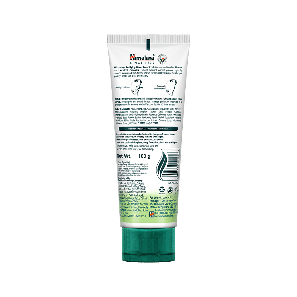 Himalaya Purifying Neem Face Scrub - Image 2