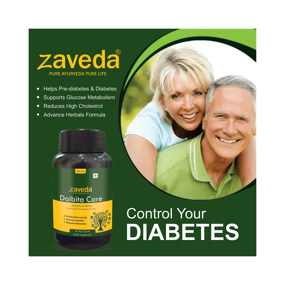 Zaveda Diabita Care Veg Capsule - Image 4