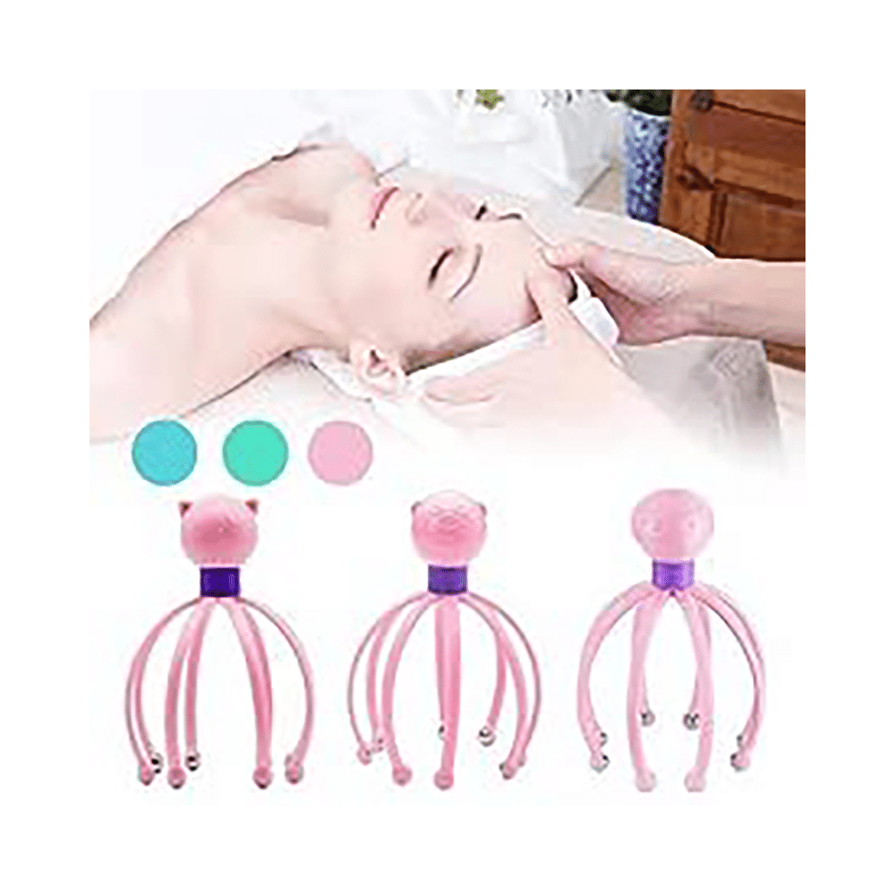 DEE Sons Head Scalp Massager Pink - Image 2