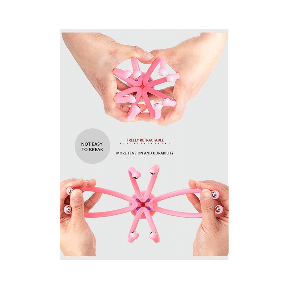 DEE Sons Head Scalp Massager Pink - Image 4