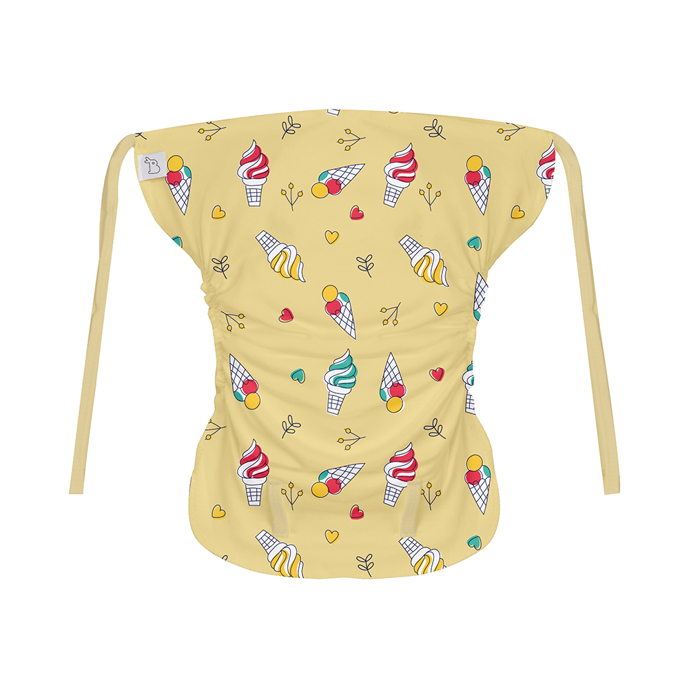 Superbottoms Organic Cotton Padded Dry Feel Langot/Nappy Size 1 Sweet Tooth - Image 10