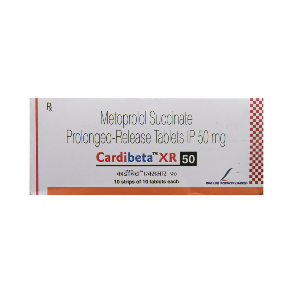 Cardibeta XR 50 Tablet - Image 2