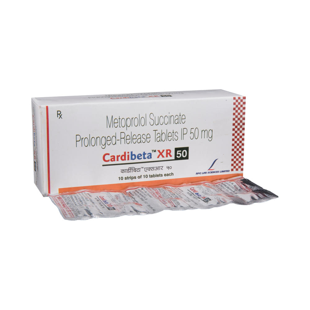 Cardibeta XR 50 Tablet