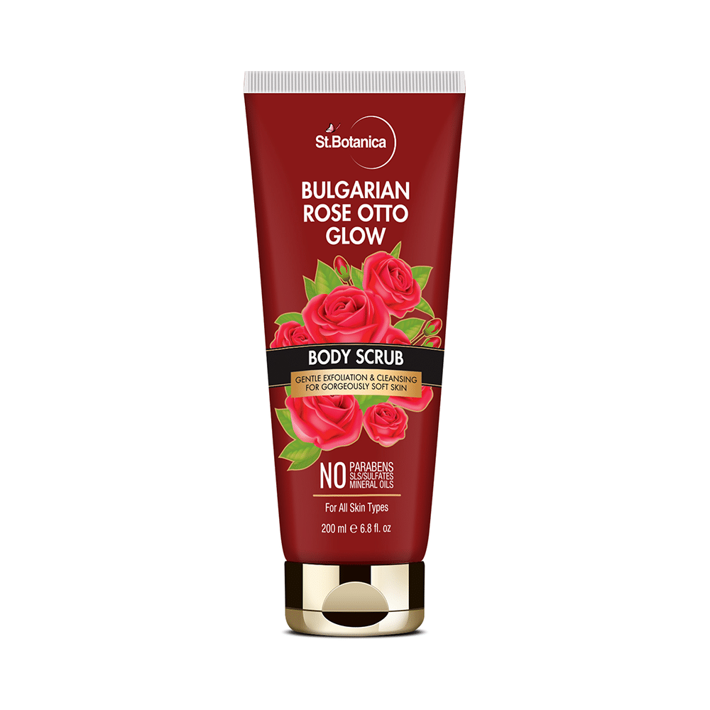 St.Botanica Bulgarian Rose Otto Glow Body Scrub