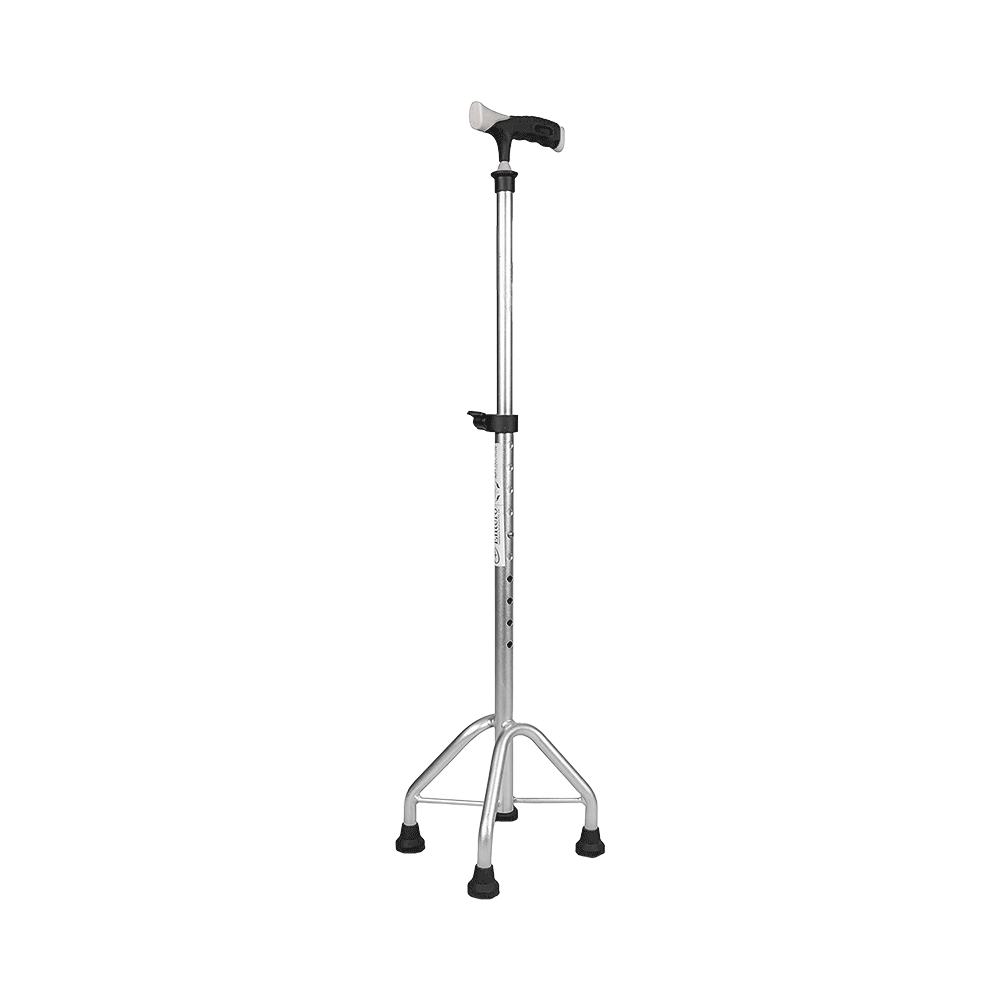 Entros KL946L Premium 4 Leg Straight Walking Stick with Support