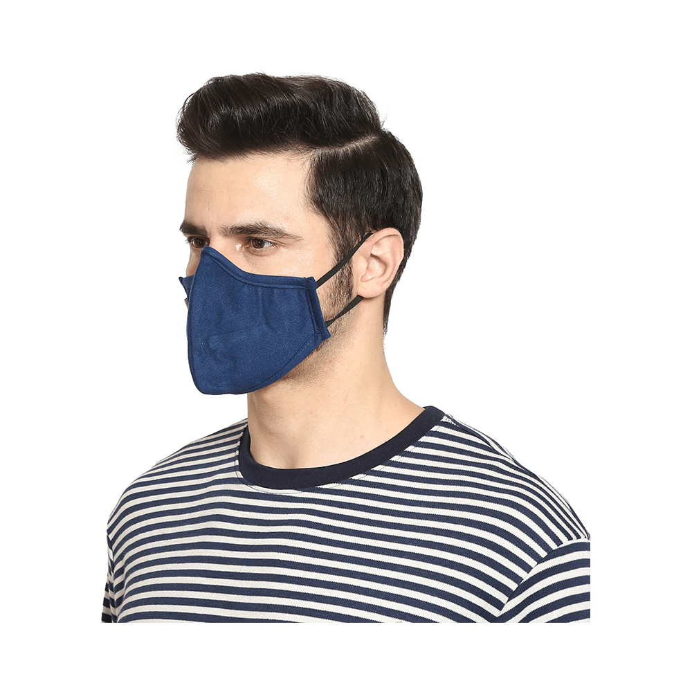 Advind Healthcare Military Grade N99 Mask without Valve Medium Blue - Image 7
