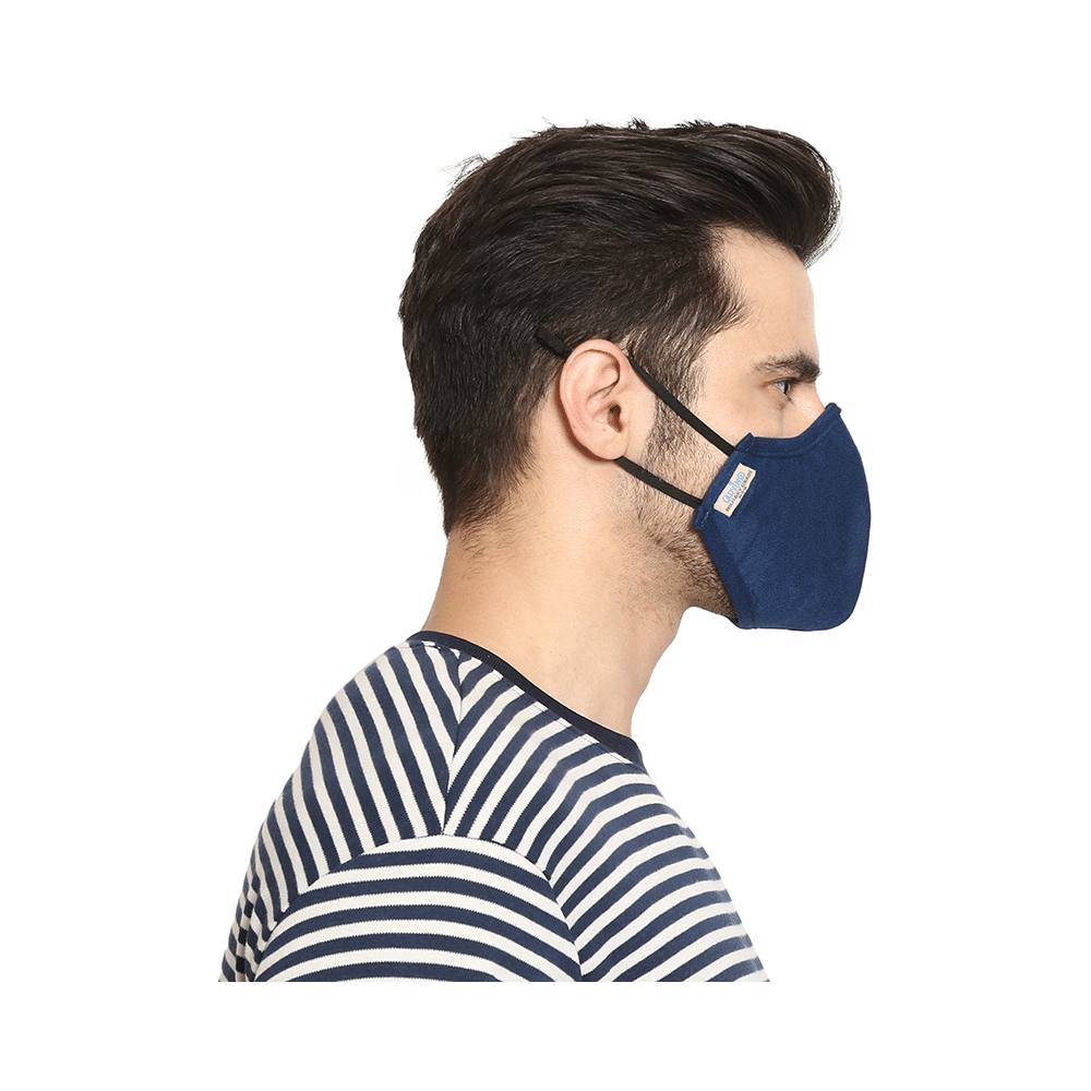 Advind Healthcare Military Grade N99 Mask without Valve Medium Blue - Image 9
