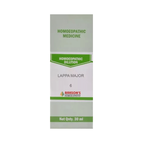Bakson's Homeopathy Lappa Major Dilution 6 CH - Image 1