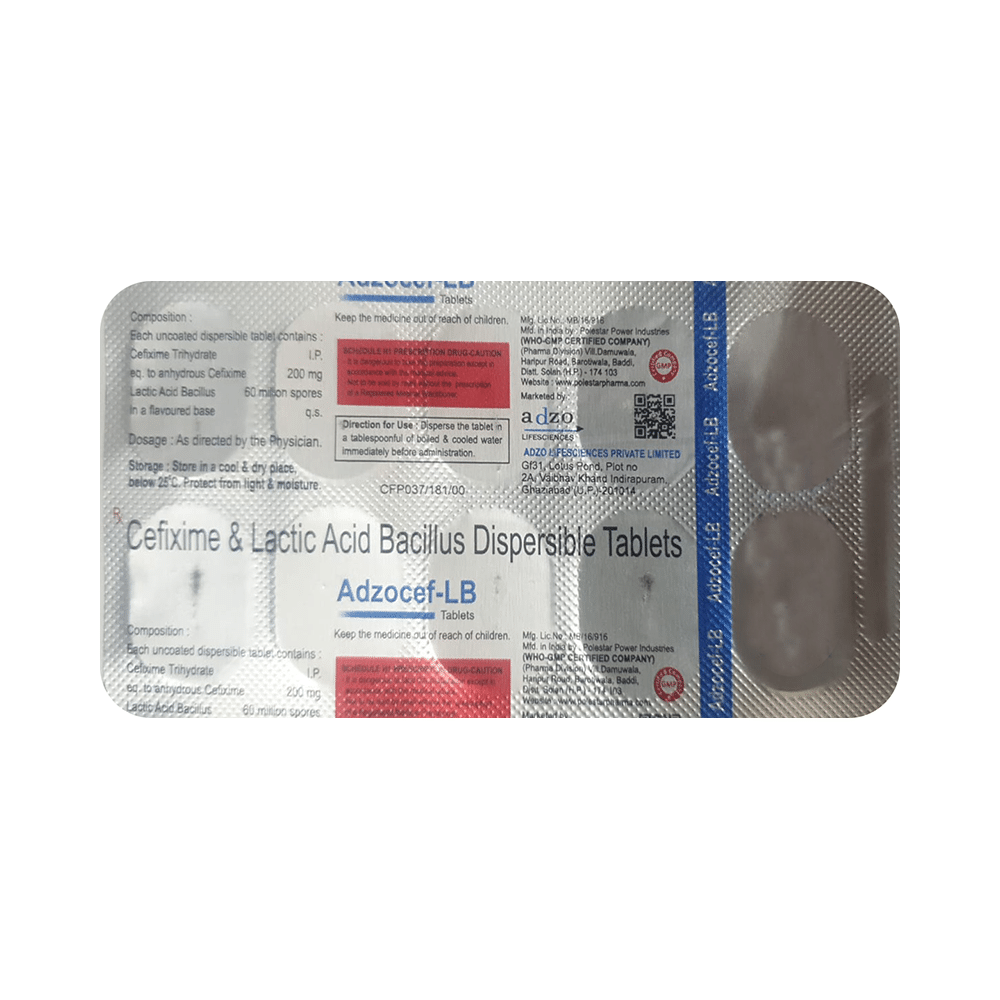 Adzocef-LB Tablet DT - Image 2