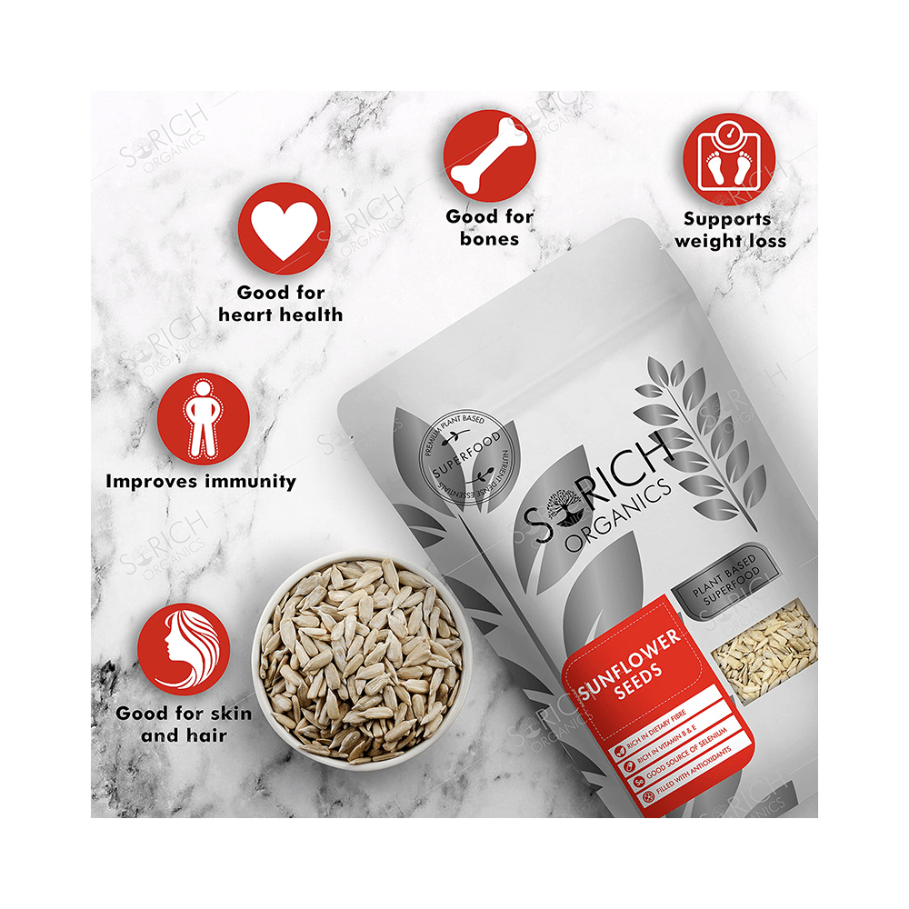 Sorich Organics Combo Pack of Pumpkin and Sunflower Seeds (200gm Each) - Image 4