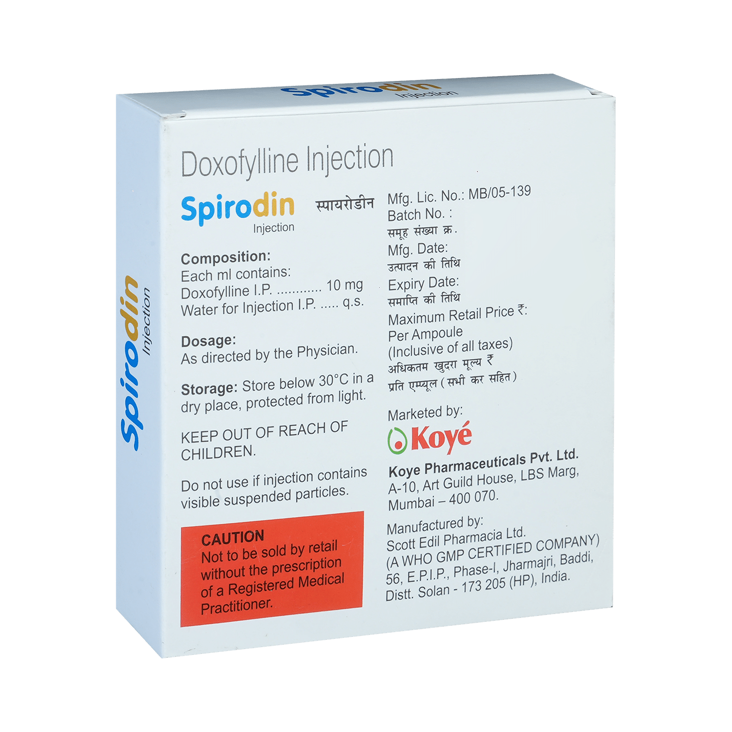 Spirodin Injection - Image 3