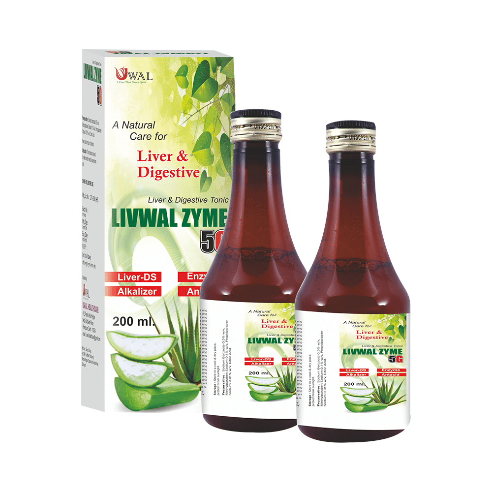 UWAL Livwal Zyme 5G Tonic (200ml Each) - Image 1