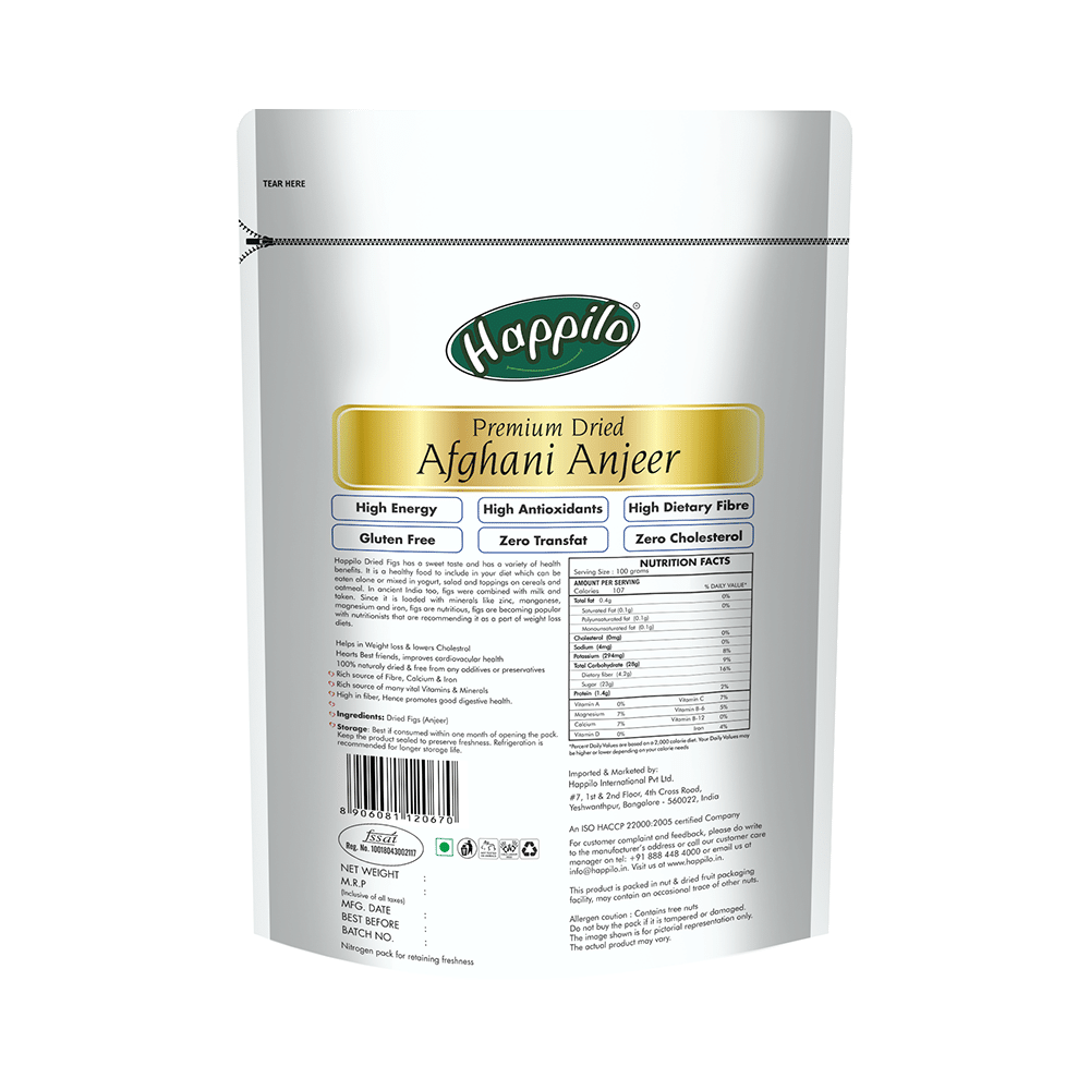 Happilo Premium Dried Afghani Anjeer (200gm Each) - Image 2
