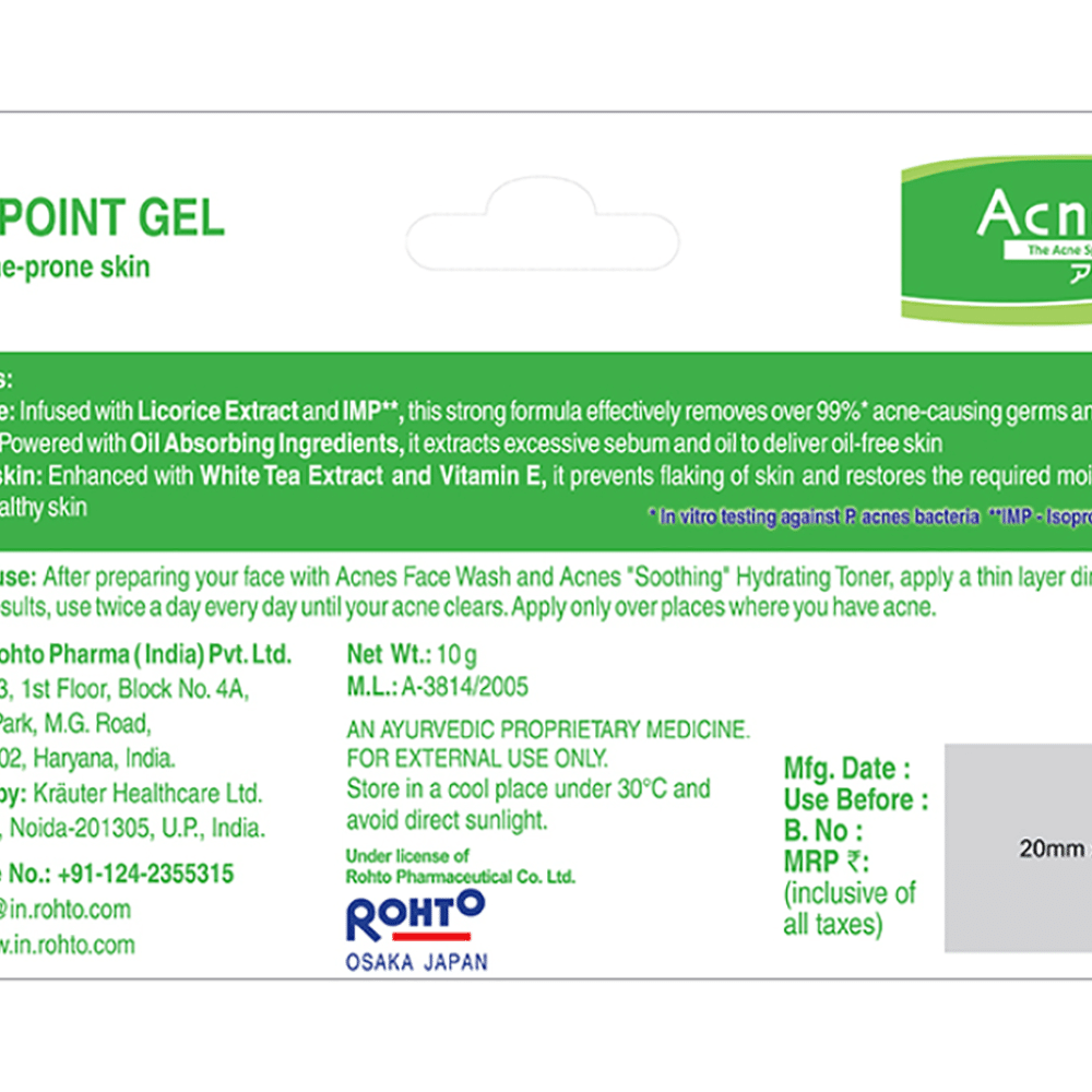 Acnes Clearing Point Gel - Image 2