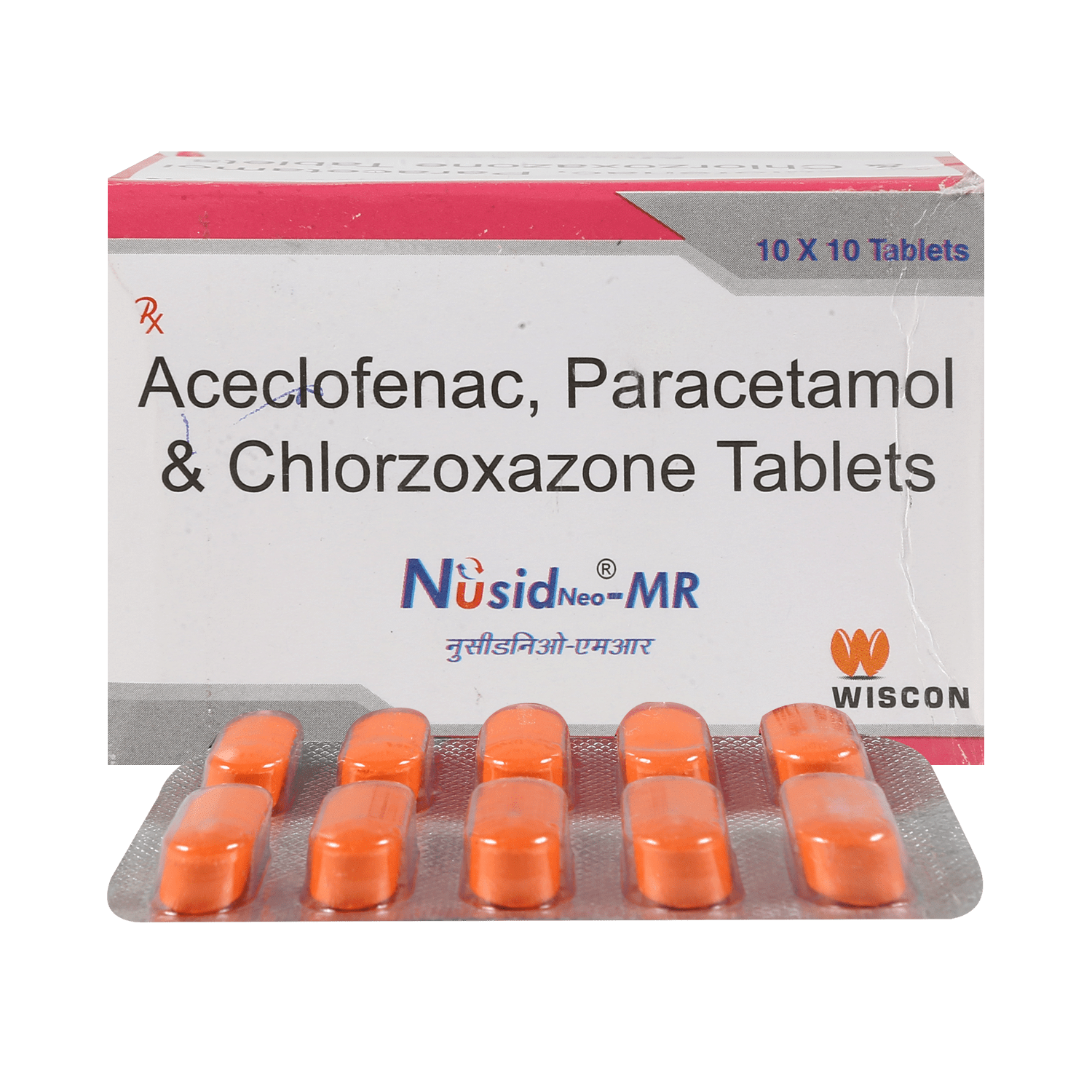 Nusid Neo MR 100mg/325mg/250mg Tablet