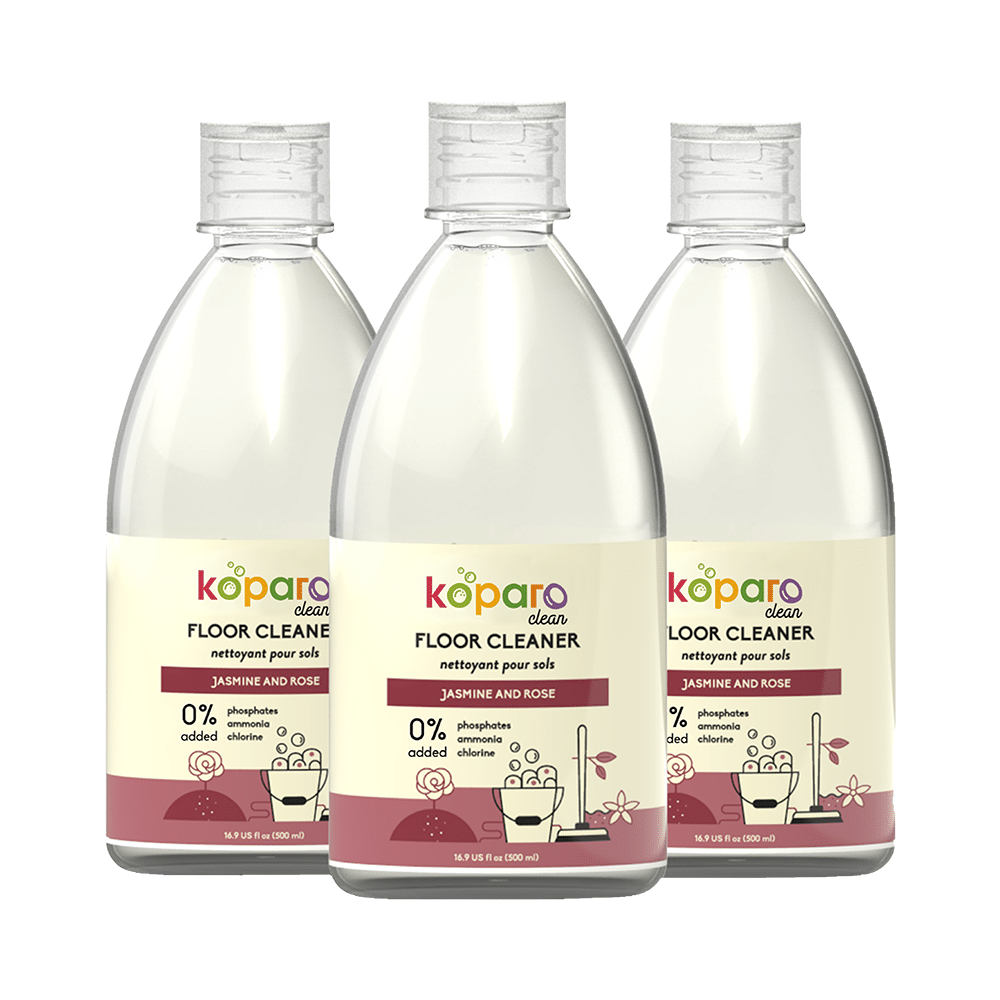 Koparo Jasmine and Rose Floor Cleaner (500ml Each) - Image 1